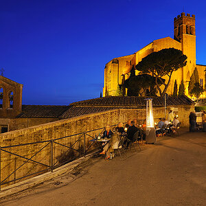 Blick auf San Domenico Siena
