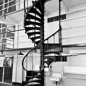 Alcatraz - Wendeltreppe