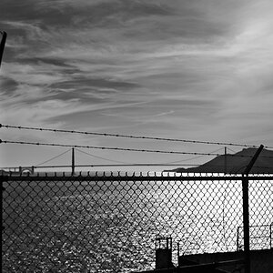 Alcatraz - Blick zur Golden Gate Bridge