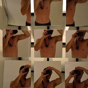 Selbstversuch 9fach Spiegel klein