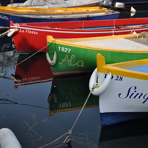 Im Hafen von Torri del Benaco / Gardasee
