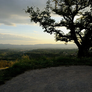 Blick ins Arnotal nähe Loro