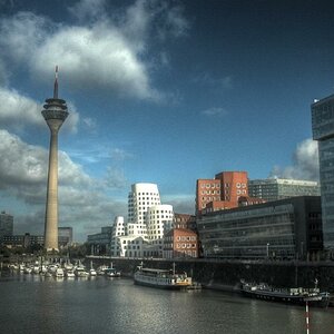 HDR Düsseldorf Medienhafen