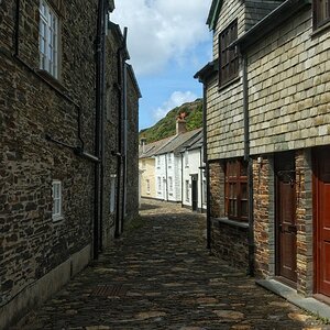 Gasse in Boscastle
