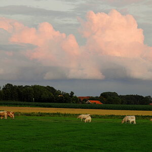 Wolken über Oeding