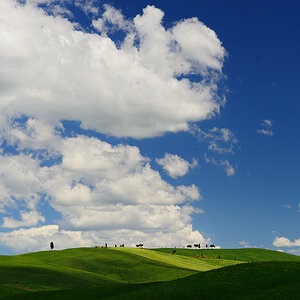 im Val d'Orcia