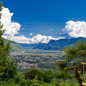 Südtirol Meran, Blick nach Südost