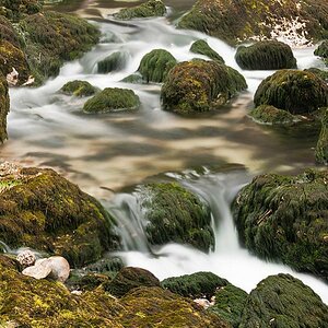 fließendes wasser