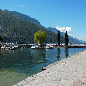 Lago di Garda:aufgenommen in Torbole