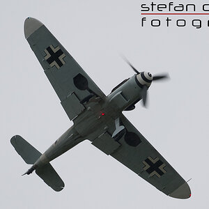 Offene Deutsche Hubschraubermeisterschaft 2011 in Bamberg - Messerschmitt Bf 109