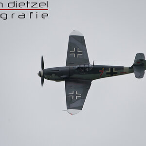 Offene Deutsche Hubschraubermeisterschaft 2011 in Bamberg - Messerschmitt Bf 109