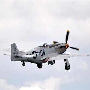 North American P51 D Mustang Airshow Coburg 2011