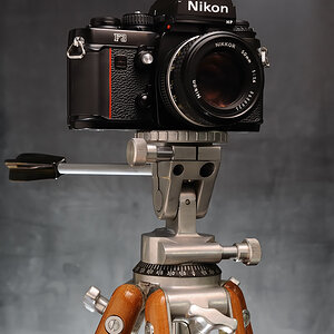 F3-HP auf Paillard Bolex Stativ