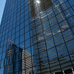 Atlanta Hochhaus Spiegelung