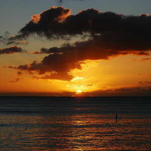 Sonnenuntergang Waikiki