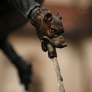 Kloster Bebenhausen bei Tübingen:
Brunnen im Innenhof