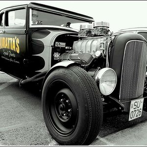 Beim Das Drag Day 2008 in Bitburg