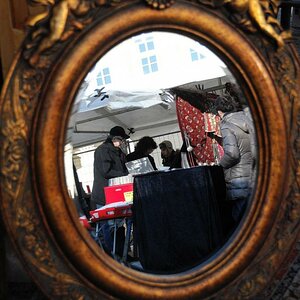 Schallplattensuche auf dem Flohmarkt!