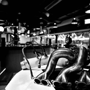 Toyota F1 Exhaust
D700
Zeiss Distagon 21mmf2.8
1:4
1/30s
ISO 1100