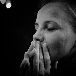 Doreen bei Nacht