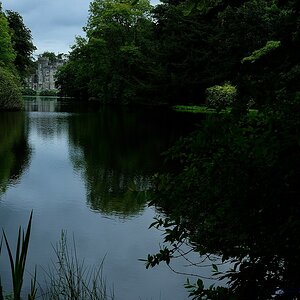 X 0010 Irland 2011 Johnstown Castle and the lake