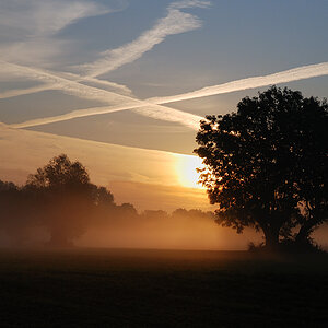Sonnenaufgang am Niederrhein