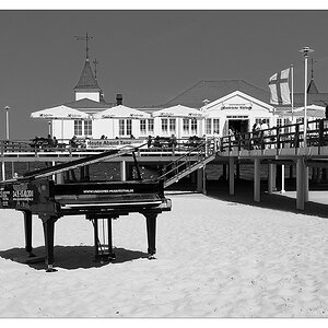 flügel am strand