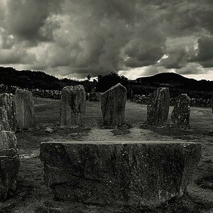 X 0057 Irland 2011 Dromberg stone circle bwenhs