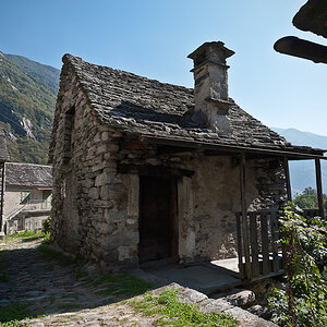 Corippo - Einfaches Haus