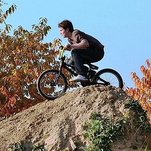 Auf der Bike Schanze