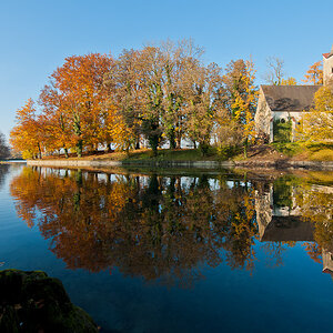 Herbstspiegelung