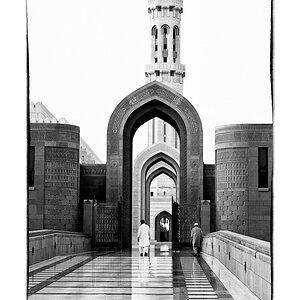 Große Sultan-Qabus-Moschee in Maskat, Oman