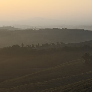 Sonnenaufgang in der Crete Senesi 3