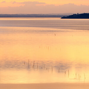 Sonnenuntergang am Lago Trasimeno 2