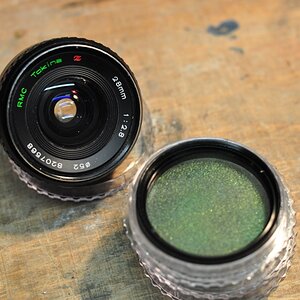 Tokina 28mm f2.8 und drei Polfilter