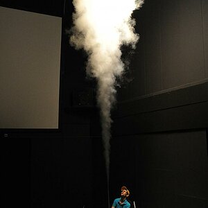 Trockeneisvulkan (Swiss Science Center Technorama)