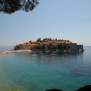 Montenegro Sommer 2011, Sveti Stefan
