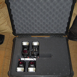 Pelican Case fuer meine Blitze