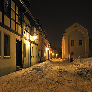 Winterabend in der Altstadt (Dezember 2010)