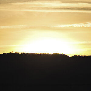 Sonnenaufgang über dem Schauinsland