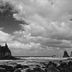 Neulich am Roque de Benijo
