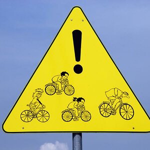 achtung flotte radler