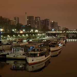 Seine bei Nacht
