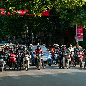 Vietnam
Hanoi
Verkehr
Ampelstart
Ampel