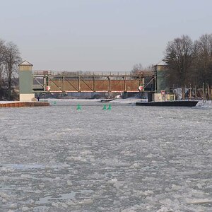 Eis auf dem KÜ