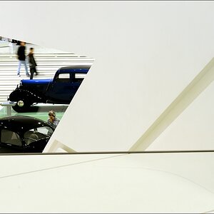 Porsche Museum, Stuttgart - 30.12.2011 - Durchblick