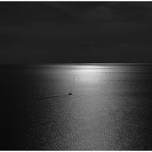 Der einsame Segler