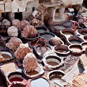 Fès Ledergerberei