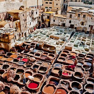 Fès Ledergerberei