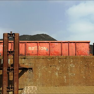 Hafen Duisburg - 06.04.2012 - Railion Waggons
